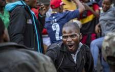 FILE: Alexandra protesters protest outside the City of Joburg offices in Sandton for better service delivery. Picture: Thomas Holder/EWN