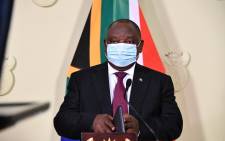 FILE: President Cyril Ramaphosa addressing the nation on Monday, 14 December 2020. Picture: @GovernmentZA/Twitter