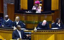 President Cyril Ramaphosa replying to questions orally in the National Assembly in Parliament on 6 November 2018. Picture: GCIS