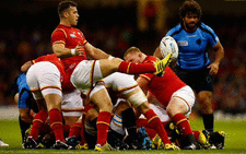 Wales sparkled in patches and centre Cory Allen scored a hat-trick to overpower Uruguay 54-9 in their opening Rugby World Cup Pool A match. Picture: Twitter @rugbyworldcup.