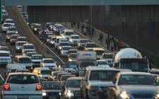 Traffic on Johannesburg roads. Picture: EWN.