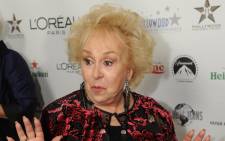 This file photo taken on 3 November, 2010 shows actress Doris Roberts arriving on the red carpet for the 50th anniversary birthday bash of the Hollywood Walk of Fame at the Kodak Theater in Hollywood, California. Picture: AFP.