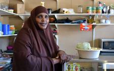 Kos Ahmed Muhamed, a Somali woman living in working in Bellville, Cape Town. Picture: Aletta Gardner/EWN