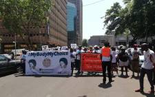International Safe Abortion Day march in Braamfontein. Picture: EWN.