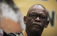 African National Congress (ANC) Secretary-General Ace Magashule at the press briefing in Moses Mabhida Stadium, Durban on 11 January 2019. Picture: Sethembiso Zulu/EWN