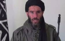 FILE: A screengrab shows a picture of a veteran Islamist militant, Mokhtar Belmokhtar, blamed for masterminding an Algerian gas field attack and running smuggling routes across North Africa.