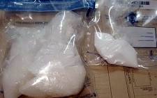 Police arrested a 45-year-old man after he was found in possession of tik and cocaine. Picture: @SAPoliceService