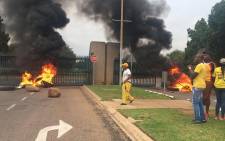 The Tshwane University of Technology (TUT)’s Pretoria Campus has been shut down due to overnight protests on 15 February 2017. Picture: EWN