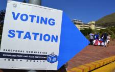 A voting station in Cape Town. Picture: Renee de Villiers/EWN