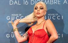 US singer and actor Lady Gaga poses on the red carpet ahead of the premiere of the film 'House of Gucci', in Milan, Italy, on 13 November 2021. Picture: Piero Cruciatti/AFP