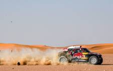 Carlos Sainz on his way to winning stage 9 of the Dakar Rally on 15 January 2020. Picture: @dakar/Twitter