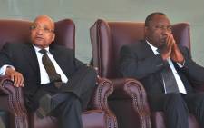 FILE: Former President Jacob Zuma (left) and President Cyril Ramaphosa (right). Picture: GCIS