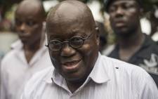Presidential candidate of the opposition New Patriotic Party (NPP) Nana Akufo-Addo. Picture: AFP.