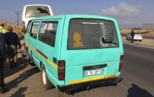 FILE: Taxi violence erupted over routes in Diepsloot and Olievenhout on 15 July 2015. Picture: Faizel Patel/EWN.