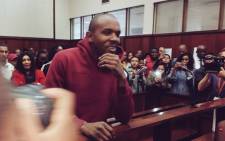 FILE: Murder accused Thabani Mzolo in the Durban Magistrates Court on 3 May 2018. Picture: Ziyanda Ngcobo/EWN