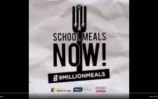 Screengrab from Equal Education's campaign video calling for the Department of Basic Education to feed pupils.