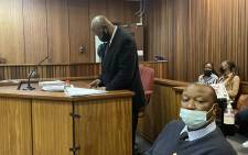 Sergeant Thabo Mosia was the first State witness to give testimony in the Senzo Meyiwa murder trial in the Pretoria High Court on 26 April 2022. Picture: Kgomotso Modise/Eyewitness News