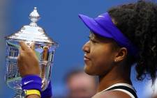 Naomi Osaka of Japan celebrates with the trophy after winning her Women's Singles final match against Victoria Azarenka of Belarus on Day Thirteen of the 2020 US Open at the USTA Billie Jean King National Tennis Center on 12 September 2020 in the Queens borough of New York City. Picture: @usopen/Twitter