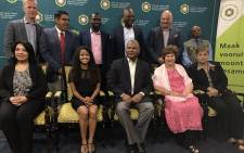 Cape Town Mayor Dan Plato and his new mayoral committee on 11 November 2018. Picture: Monique Mortlock/EWN
