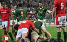 FILE: SA vs Wales in Cape Town on 16 July 2022. Picture: Twitter/@Springboks