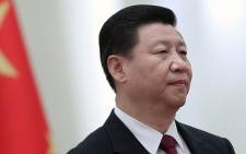FILE: Chinese Vice President Xi Jinping takes part in a ceremony at the Great Hall of the People in Beijing. Picture: AFP.