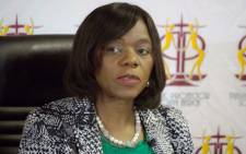 Public Protector Thuli Madonsela speaks during a media briefing in Pretoria on 28 August 2014. Picture: Christa Eybers/EWN.
