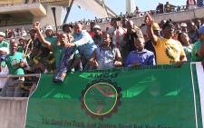FILE: Amcu says before gold mining bosses start negotiating wages the companies first need to recognise the mining union's majority status at its operations. Picture: Reinart Toerien/EWN