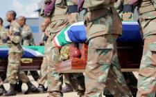 13 SANDF soldiers were killed and almost 30 others injured in the confrontation with CAR rebels at the weekend. Picture: Alex Eliseev/Eyewitness News