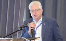 Western Cape Premier Alan Winde speaks at a crime summit in Paarl on 14 July 2019. Picture: @SAPoliceService/Twitter.