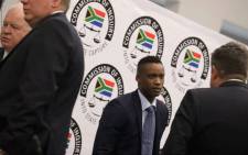 Duduzane Zuma at the Zondo Commission of Inquiry into State Capture on 10 October 2019. Picture: Kayleen Morgan/EWN.
