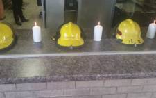 The three Johannesburg firefighters who died battling a blaze in the city centre will be honoured on 12 September. Picture: @CityofJoburgEMS/Twitter