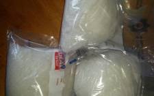 Western Cape police searched car on N1, Goodwood and found 3 bags of Tik valued at R900,000 and arrested a 43-year-old man on 6 October 2015. Picture: Saps.