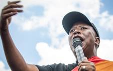 FILE: Economic Freedom Fighters (EFF) leader Julius Malema led a picket against the Ugandan Anti-Homosexuality Bill on Tuesday 4 April 2023. Picture: Rejoice Ndlovu/ Eyewitness News