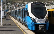 A Metrorail train in Cape Town. Picture: Metrorail.