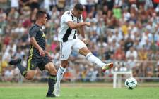 Cristiano Ronaldo in action for Juventus. Picture: @juventusfcen/Twitter