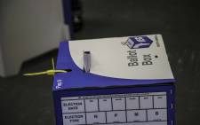 FILE: A ballot box. Cindy Archillies/Eyewitness News