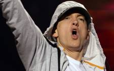 American rapper Eminem is heading to South Africa. Picture: AFP.