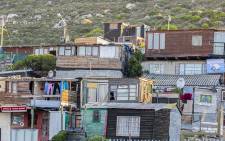 Many of Hangberg's residents live in poverty. Picture: Aletta Harrison/EWN