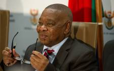 Minister of Higher Education and Training Dr Blade Nzimande briefs members of the media on his recommendations for the 2017 fees adjustments for universities and TVET colleges following the Council on Higher Education report for 2017 fee adjustments. Picture: GCIS.