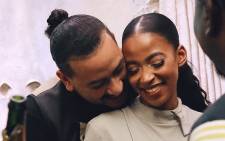 FILE: Kiernan 'AKA' Forbes (left) with his late fiance Anele 'Nellie' Tembe (right). Picture: @AKAworldwide/Instagram.