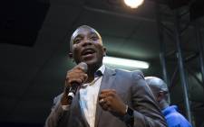 Democratic Alliance leader Mmusi Maimane delivers the party's alternative State of the Nation Address in Alexandra, Johannesburg on 6 February 2018. Picture: Ihsaan Haffejee/EWN