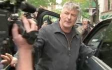Emmy-award winning Baldwin struck out at prominent gay journalists who had criticised his behavior. Picture: CNN.
