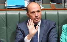 Australian Minister for Immigration Peter Dutton during Question Time in the House of Representatives at Parliament House in Canberra, Thursday, 2 March 2017. Picture: AFP