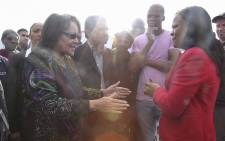 Cape Town Mayor Patricia de Lille visits Masiphumelele with Public Protector Busisiwe Mkhwebane to inspect and report on the work that the City of Cape Town is undertaking in the area. Picture: Cindy Archillies/EWN