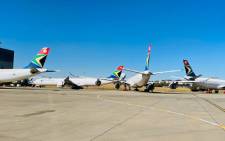 SAA aircraft. Picture: @flysaa_care/Twitter