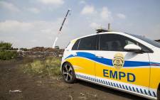 FILE: An Ekurhuleni Metro Police Department vehicle. Picture: EWN