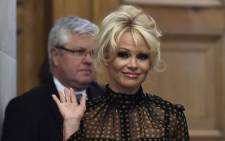FILE: US actress Pamela Anderson. Picture: AFP.