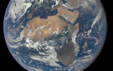 Africa seen from a million miles away. Picture: Nasa.