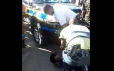A video has gone viral of a 50-year-old woman being assaulted allegedly by three officers in Kraaifontein.