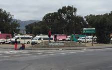 Calm was restored to Masiphumelele after clashes erupted between residents and taxi drivers at the taxi rank on 10 May 2016. Picture: Natalie Malgas/EWN.